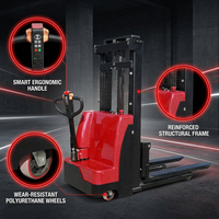 Transpalette Élévateur Électrique sur Batterie 1000kg 1500kg avec Contrôleur EPS Curtis pour la Manutention en Atelier