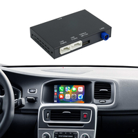 CARABC CarPlay sans fil Android Auto pour Volvo V40 Écran d'origine 7 pouces avec petit logo globe 2015-2018 Mirror Link AirPlay