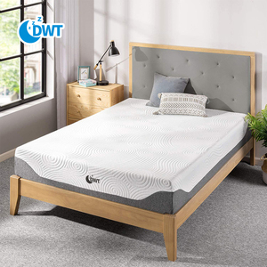 Matelas souple en gel à mémoire de forme pour lit d'hôtel haute densité à taille unique de 10 pouces à prix réduit - Product Image 4