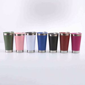 Stainless Steel Tumbler Vacuum Insulated Travel <b>Mug</b> With Lid Minimalist Design Multiple Colors Available - Product Image 2
