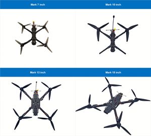 ชุดโดรน FPV ขนาดใหญ่ Mark 13 ขนาด 13 นิ้ว โครงคาร์บอนไฟเบอร์ 80A ESC F405 ELRS915M ระยะเวลาบิน 38 นาที รับน้ำหนักได้ 7 กก. โดรน RC ยกของหนัก - Product Image 6