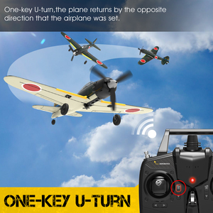 Volantex RC máy bay Nhật Bản không máy bay chiến đấu EPP bọt mô hình RTF 2.4GHz 4CH đài phát thanh điều khiển từ xa điện ngoài trời đồ chơi Quà Tặng - Product Image 3