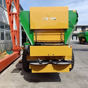 Esparcidor de Compost Hidráulico Huifu de Alta Eficiencia, Tolva de 10 m, Ancho de Esparcimiento de 6-16 m, Potencia de 90 HP para Fertilizante de Estiércol Agrícola - Product Image 1