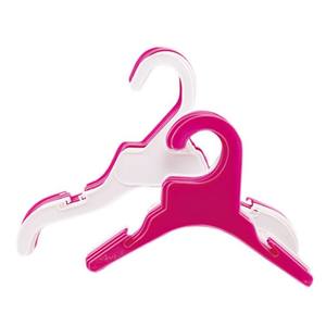 Хорошее качество, пластиковые розово-красные вешалки для одежды домашних животных, вешалка для одежды собак - Product Image 1
