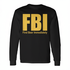 Camiseta de manga larga Fbi Find Beer Immediately - Product Image 2