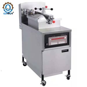 QDMECH電気チキンフライヤー商用圧力フライヤーステンレス鋼フライヤー - Product Image 2