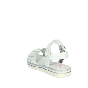 Sandali Sportivi da Ragazza Balducci Bianchi, Calzature Estive Piatte - Product Image 2