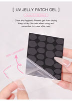 Nuevo Adhesivo en Gel UV para Uñas, Parches de Gel para Uñas, Adhesivos para Uñas Postizas SIN HEMA