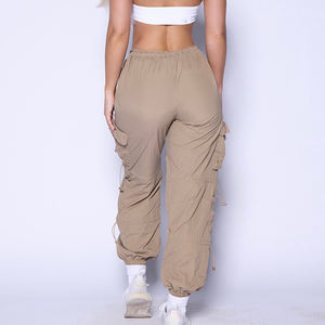 Pantalon <span class=keywords><strong>cargo</strong></span> léger pour femme coupe-vent respirant de gymnastique de luxe pour la rue - Product Image 2