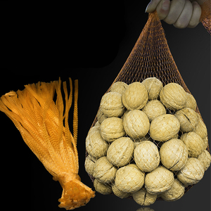 100pcs 10KG <strong>PE</strong> Customized Logo <strong>Mesh</strong> Pack <strong>Protective</strong> <strong>Fruit</strong> Vegetable <strong>Plastic</strong> Sleeve Packaging Net Bag for Onion Potato Egg - Product Image 4