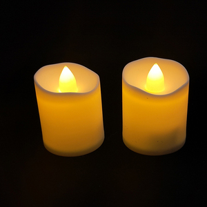 เทียน LED สำหรับงานแต่งงาน สีขาวอบอุ่น ใช้พลังงานจากแบตเตอรี่ พร้อมฟังก์ชั่นกระพริบ สำหรับงานเทศกาล คริสต์มาส และกิจกรรมต่างๆ ได้รับการรับรองมาตรฐาน CE และ ROHS - Product Image 4