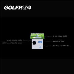 <span class=keywords><strong>Simulateur</strong></span> <span class=keywords><strong>de</strong></span> <span class=keywords><strong>golf</strong></span> GOLFPAI X1 | Unité professionnelle tout-en-un pour l'extérieur avec grand écran tactile <span class=keywords><strong>de</strong></span> 43 pouces | Pré-assemblé et prêt à l'emploi - Product Image 1