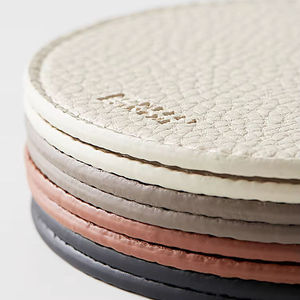 Posavasos <span class=keywords><strong>de</strong></span> <span class=keywords><strong>Cuero</strong></span> PU Resistente al Calor, Estilo Nórdico, para Decoración <span class=keywords><strong>de</strong></span> <span class=keywords><strong>Mesa</strong></span> del Hogar - Product Image 3