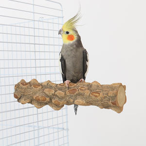 ชุดกรงนกสำหรับนกแก้วของเล่นห่วงสำหรับปีนบันไดชุดกรงนกกิ่งไม้ธรรมชาติ - Product Image 6