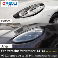 CREULI 12V Nouveau phare avant amélioré au style LED Matrix 2024 pour Panamera 970