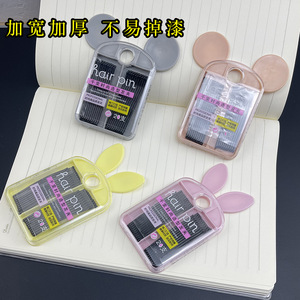 กิ๊บติดผมโลหะขนาด 6 ซม. สำหรับใช้ในชีวิตประจำวัน สีดำ สำหรับทุกเพศ - Product Image 4