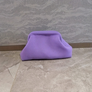Nouveau Sac à Main Tricoté à Fermeture Éclair pour Femme, Couleur Personnalisable, Trousse de Voyage Grande Capacité avec Fermeture - Product Image 3