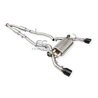 Vente en gros usine pour Infiniti QX50 QX55 2.5L 3.7L 2014-2023 Système d'échappement Catback Valvetronic SS304 avec silencieux, ajustement OEM 1:1