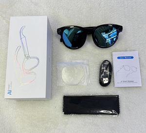 Nouvelles lunettes intelligentes M88 avec caméra 2MP 1080P, batterie 270mAh, étanches IPX-4, connexion Wi-Fi, vidéo, photo, traduction IA, monture métallique, AR - Product Image 5