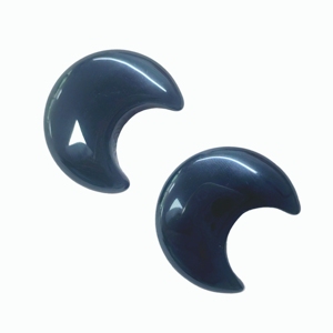 Compresse oculaire massante en obsidienne 100 % pierre naturelle pour les soins du contour des yeux, outil de beauté pour le visage - Product Image 6