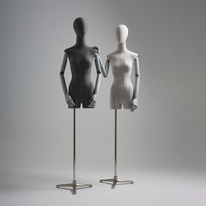Manekin Wanita untuk Pajangan Toko, Bagian Atas Badan, Busa, untuk Memajang Pakaian Wanita - Product Image 3