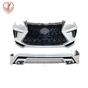 Jy Fortuner Thương Hiệu Phụ Tùng Ô Tô Phụ Tùng Xe Hơi Tự Động Phía Trước Bumper Phía Sau Khuếch Tán Cơ Thể Kit Phụ Kiện 2016 + Nhật Bản Màu Đen Nhựa - Product Image 1