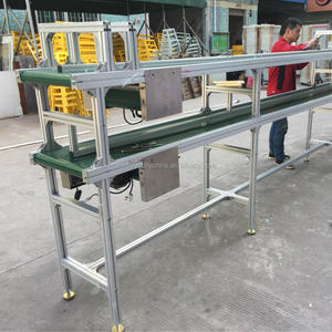 अनुकूलित स्टेनलेस स्टील एल्यूमीनियम छोटे झुकाना गर्मी प्रतिरोधी श्रृंखला कन्वेयर बेल्ट - Product Image 4