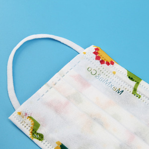 Mascarilla desechable para niños Yongyi, 9,5x14,5 cm, con estampado de dinosaurios, filtro BFE95 para niños - Product Image 2