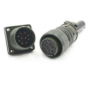 Распродажа от производителя: Круглые авиационные разъемы Milspec Amphelnol 5015 MS3106A18-1S MS3102A18-1P, 10-контактные, штекерные и гнездовые, для военного применения - Product Image 2