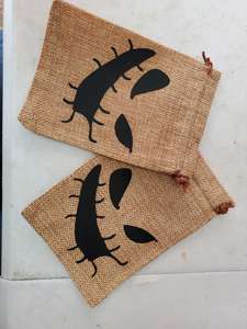 5X7 Inch Jute Trekkoord Geschenkzakken Kleine Bruiloft Gunst Jute Zakken Voor Het Bewaren Van Sieraden Snoepjes En Kleine Geschenken - Product Image 3