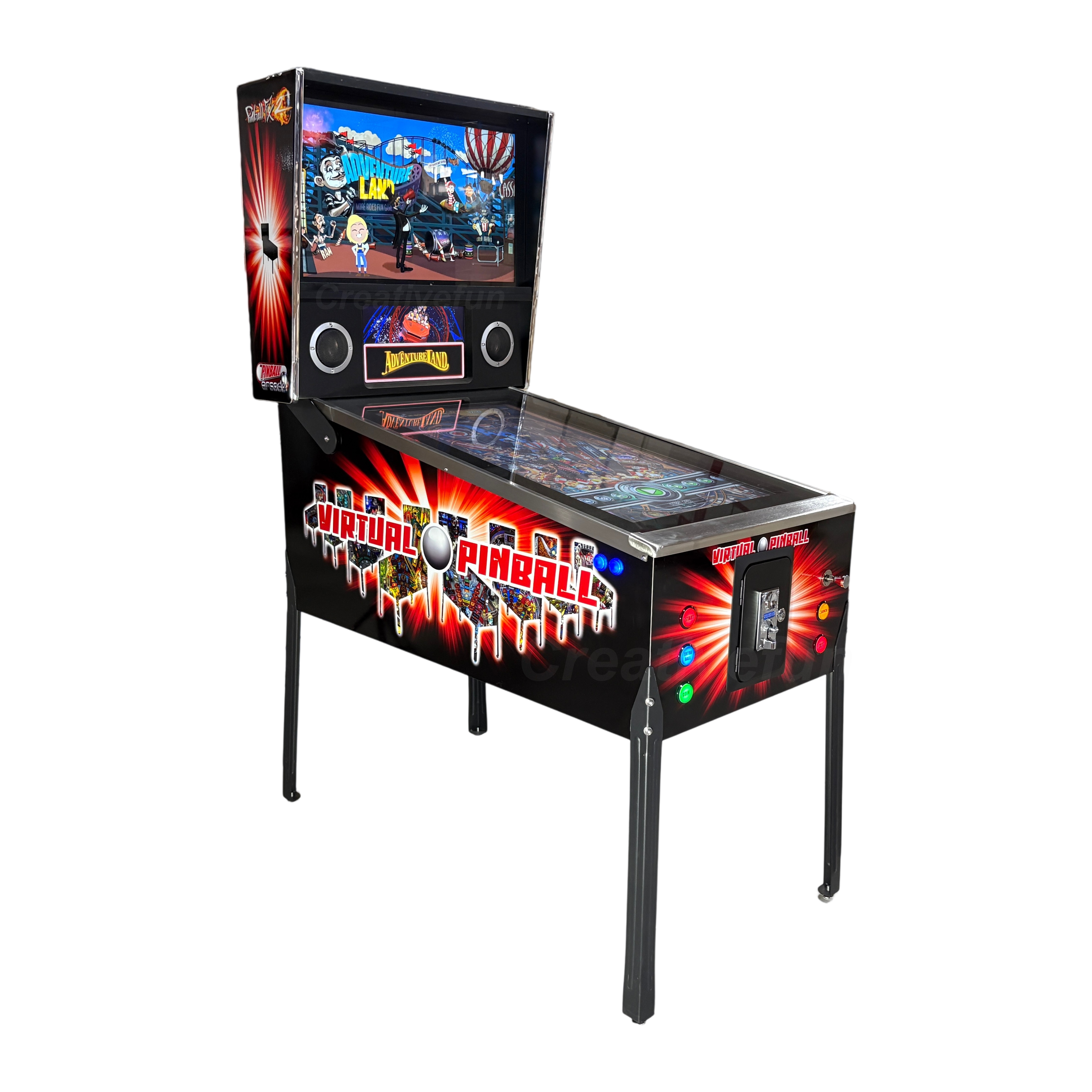 Puzzle en bois 3D du flipper ROKR 3D | Jeu de flipper | Robotime