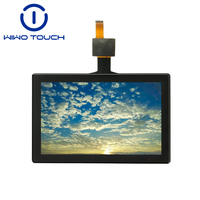 Pantalla Táctil Capacitiva AG AR de 5 Pulgadas, Interfaz IIC, Resolución 800x480, Antideslumbrante, Anti-Reflejos, Alta Calidad