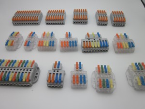 222-412 221-412 khối thiết bị đầu cuối spl3 đầy màu sắc <span class=keywords><strong>3</strong></span> pin để <span class=keywords><strong>3</strong></span> pin dây để dây nối mềm mại và cứng cáp dây nối - Product Image 6