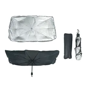 Paraguas portátil para coche, parasol, parasol automático para parabrisas de coche