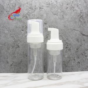 Pump Foam Foam Pump Bottle Plastic Foaming Mousse Pump Pet Foam Dispenser Bottle For Soap Packaging 100ml 150ml Foam-17B