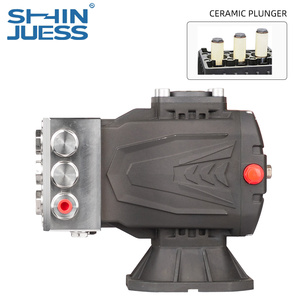 Bomba de Triple Pistón de Acero Inoxidable 2205 de 150 Bares y 13 L/min para Pulverización, Eliminación de Óxido y Tratamiento de Agua Industrial - Product Image 3