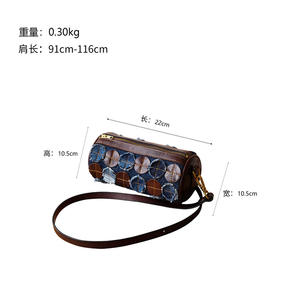 กระเป๋าสะพายผ้ายีนส์สไตล์ใหม่ กระเป๋าแฟชั่นอเนกประสงค์เหมาะสำหรับทุกโอกาส กระเป๋าสะพายข้างลำลองและระดับไฮเอนด์สำหรับผู้หญิง - Product Image 4