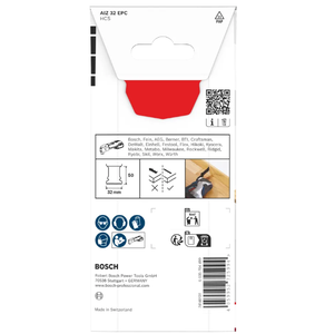 Lame de scie <span class=keywords><strong>oscillante</strong></span> AIZ 32 EPC de qualité industrielle Starlock, lame de scie à découper incurvée Tec pour bois tendre - Product Image 4