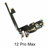 Connecteur de charge Dock Design Bar, microphone et câble flexible de remplacement pour téléphones mobiles 12 Pro Max