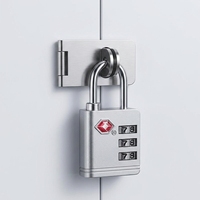 Cadenas de sécurité TSA-520 fiable à combinaison à 3 chiffres pour ordinateur portable, sac à dos, valise de voyage et casier personnel