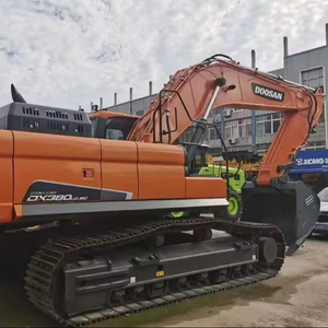 รถขุดมือสอง DOOSAN DX380 38 ตัน ปี 2022 สภาพ 90% ขายดี พร้อมเครื่องยนต์ เกียร์ ปั๊ม กำลัง 218 กิโลวัตต์ ใช้งาน 1100 ชั่วโมง ขาย - Product Image 1