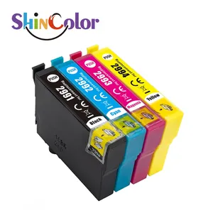 Shincolor 29xl t2991 t2992 t2993 t2994 cao cấp màu tương thích phun Mực Cartridge cho Epson biểu hiện nhà XP 235 XP-245