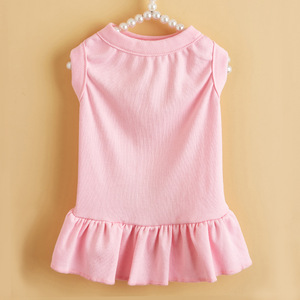 Chemise Habillée d'Été Unie pour Grands Chiens, Jupes Vides, Vêtements Personnalisés pour Chiots – Vente en Gros - Product Image 5