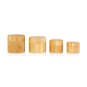 5 Gam 15 Gam 50 Gam 120 Gam Mỹ Phẩm Đầy Đủ Tre Bao Phủ Nhựa Kem Jar - Product Image 2