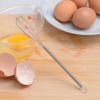 Accessoires de cuisine : mini fouet en fil métallique pour café, œufs, chocolat, lait, avec différentes tailles
