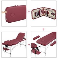 Multifunktion ales modernes stabiles Camillas De Masajes Tragbares, stabiles Wimpern bett Höhen verstellbares Spa-Bett Faltbarer Massage tisch
