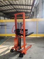Nouveau transpalette manuel de taille standard SYC-A 16807602030mm, dimensions globales, chariot de manutention d'entrepôt, garantie 1 an
