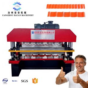 Équipement de traitement de tuiles isolantes en acier coloré double couche - Presse à tuiles double couche entièrement automatique - Product Image 1