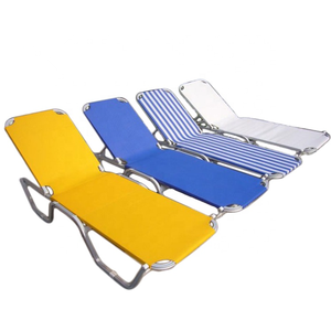 Tumbona Plegable de Aluminio para Playa y Ocio - Product Image 1