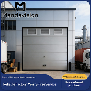 Ventana de ventilación de aluminio para puerta de <span class=keywords><strong>garaje</strong></span>, reforzada, antirrobo, con llave remota, personalizada, para villa industrial o parque. - Product Image 5